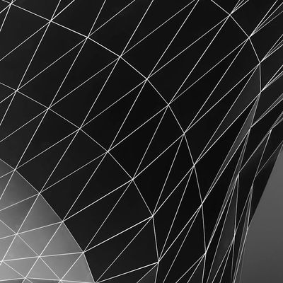 Abstract geometric patterns representing focus